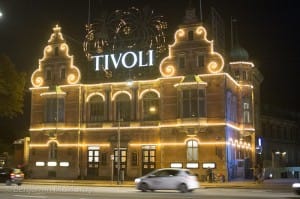 Tivoli Gardens in Copenhagen
