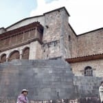 Qurikancha with Convent of Santo Domingo above
