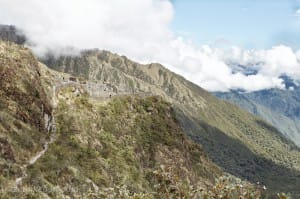 Approaching Sayacmarca on the Inca Trail