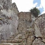 Some stairs at Machu Picchu