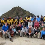 Group shot of all of us on the Inca Trail