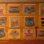Old Cantillon beer mats